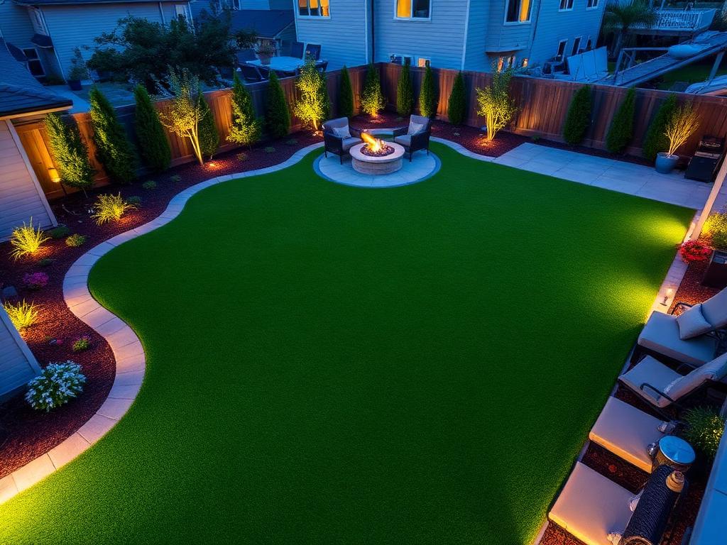 Cary · Evening Backyard